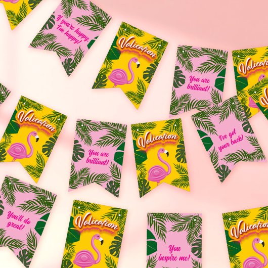 Pinky Validation Vacation Wimpelkette