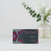 PinkyBoo-Visitenkarte Visitenkarte (Stehend Vorderseite)