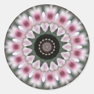 Pinkyia Runder Aufkleber