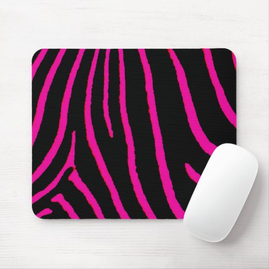 Pinkzebra-Druck Mousepad (Mit Mouse)
