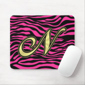 PINKzebra-GOLD N Mousepad (Mit Mouse)