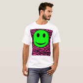 PINKzebra-GRÜN T-Shirt (Vorne ganz)