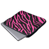 Pinkzebra-Laptop-Hülse Laptopschutzhülle (Vorne Knopf)