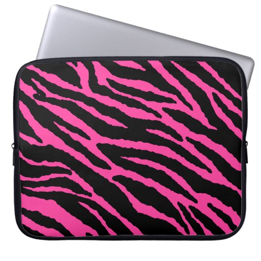 Pinkzebra-Laptop-Hülse Laptopschutzhülle (Vorderseite)