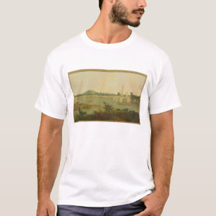 Pinnace, der hinunter den Ganges hinter Monghyr T-Shirt