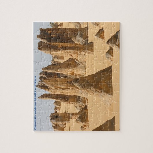 Pinnacels Nambung Wüste Australien Puzzle (Vertikal)