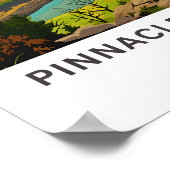 Pinnacle Mountain Arkansas Travel Print Poster (Ecke)