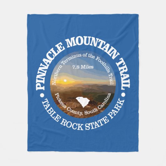 Pinnacle Mountain Trail (OBP) Fleecedecke (Vorderseite)