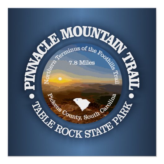 Pinnacle Mountain Trail (OBP) Poster (Vorderseite)