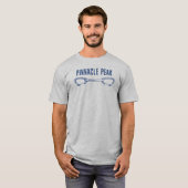 Pinnacle Peak Arizona Felsklettern Quickdraw T-Shirt (Vorne ganz)