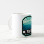 Pinnacle Pennsylvania Appalachian Trail Active Kaffeetasse (Vorderseite Links)