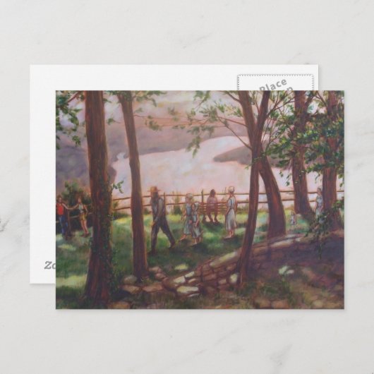 Pinnacle Point Lancaster Landkreis Anmalen Postkar Postkarte (Vorne/Hinten)