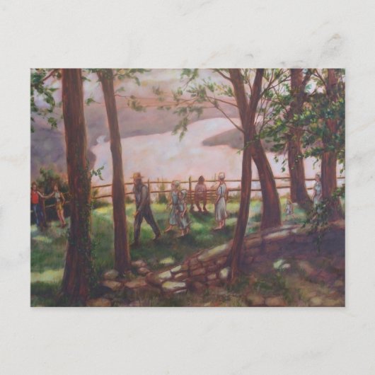 Pinnacle Point Lancaster Landkreis Anmalen Postkar Postkarte (Vorderseite)