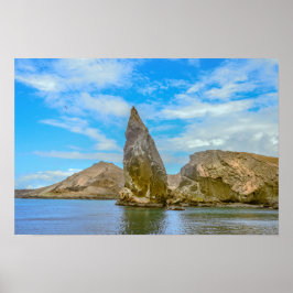 Pinnacle Rock, Bartolomé Island, Galápagos Inseln Poster