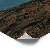 Pinnacle Rock, Galapagos Poster (Ecke)