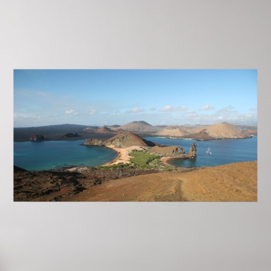 Pinnacle Rock, Galapagos Poster (Vorne)