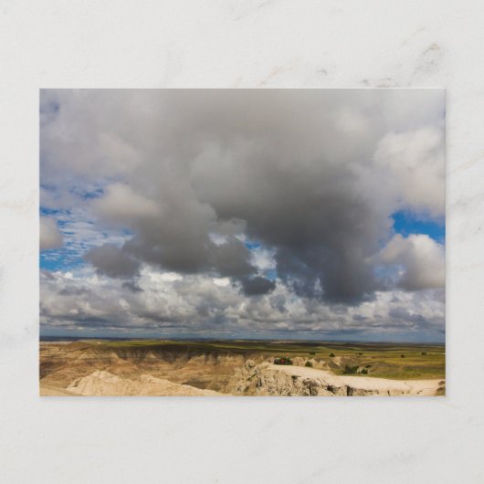 Pinnacles Blick, Badlands National Park, SD Postkarte (Vorderseite)