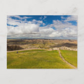 Pinnacles Blick, Badlands National Park, SD Postkarte (Vorderseite)