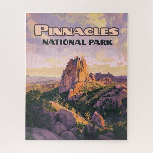 Pinnacles National Park Buttes California Puzzle (Vertikal)