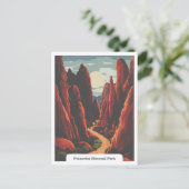 Pinnacles National Park, Kalifornien USA Postkarte (Stehend Vorderseite)