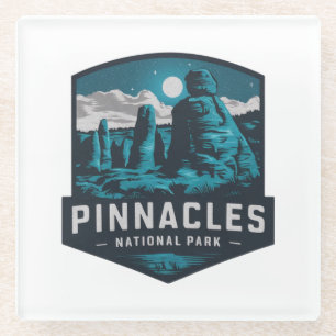 Pinnacles National Park Magische Nacht Glasuntersetzer