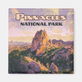 Pinnacles Nationalpark Buttes California Magnet
