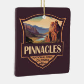 Pinnacles Nationalpark California Keramikornament (Rechts)
