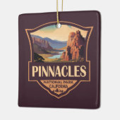 Pinnacles Nationalpark California Keramikornament (Links)