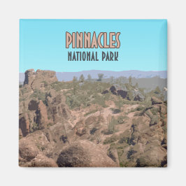 Pinnacles Nationalpark California Magnet