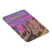 Pinnacles Nationalpark California Magnet (Rechte Seite)