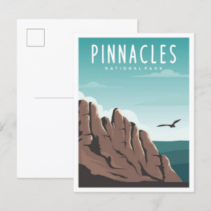 Pinnacles Nationalpark California Postkarte