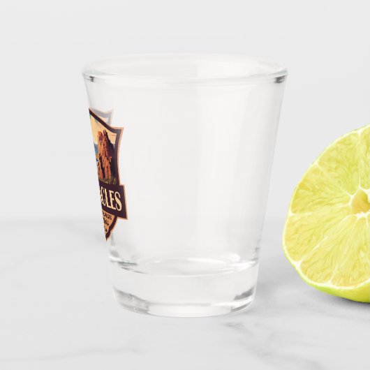 Pinnacles Nationalpark California Schnapsglas (Rechts)