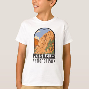 Pinnacles Nationalpark California Vintager T - Shi T-Shirt