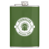 Pinnacles Nationalpark Flachmann (Vorderseite)