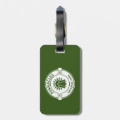 Pinnacles Nationalpark Gepäckanhänger (Rückseite vertikal)