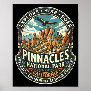 Pinnacles Nationalpark Kalifornischer Kondor und Poster