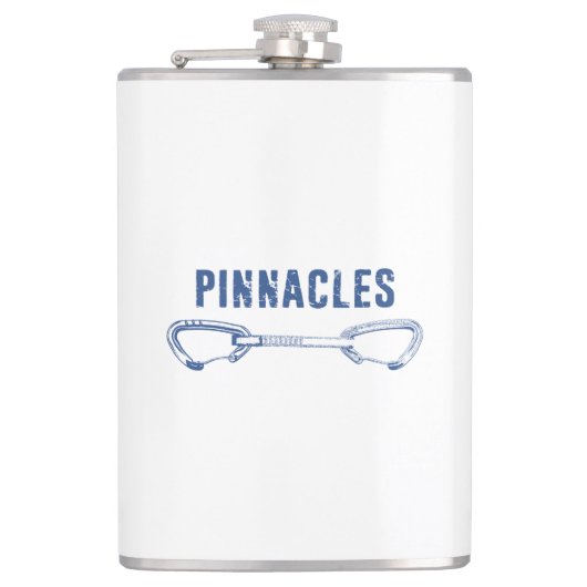 Pinnacles Nationalpark Klettersteig Flachmann (Vorderseite)