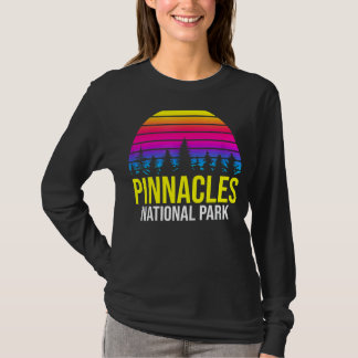 Pinnacles Nationalpark Retro Sunset Family T-Shirt