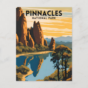 Pinnacles Nationalparkreisen Postkarte