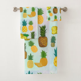 PINNEAPLE BADHANDTUCH SET