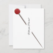 Pinning Invite Ankündigung (Vorderseite)