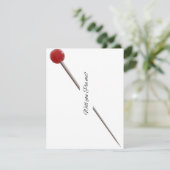 Pinning Invite Ankündigung (Stehend Vorderseite)