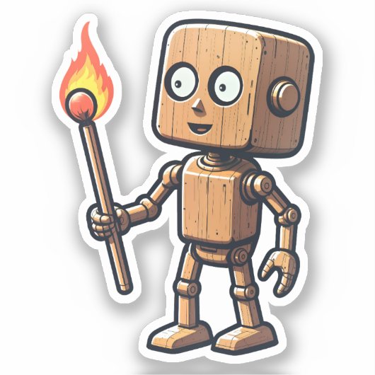 Pinocchio Aufkleber (Vorderseite)