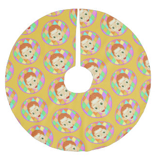 Pinocchio Brushed Polyester Tree Skirt Weihnachtsbaumdecke