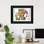 Pinocchio~Buratino~Aleksey Nikolayevich Tolstoi ~ Poster (Heimbüro)