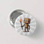Pinocchio Button (Vorne & Hinten)