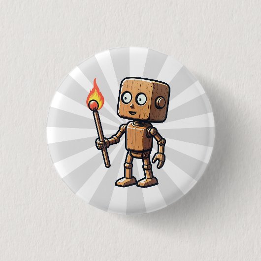 Pinocchio Button (Vorderseite)