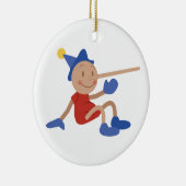 Pinocchio Keramik Ornament (Rechts)