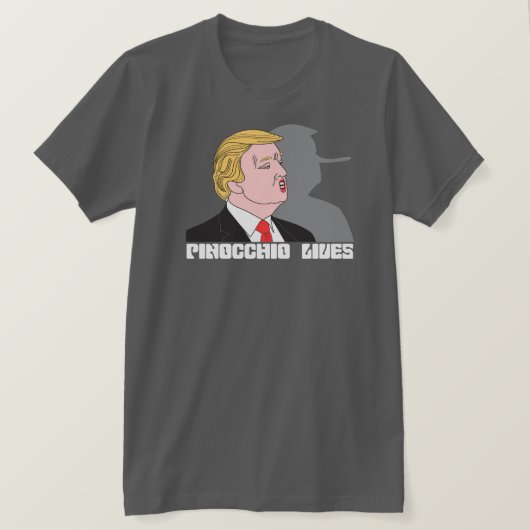PINOCCHIO LEBT T - Shirt (Design vorne)