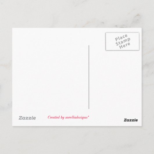 Pinocchio Postkarte (Rückseite)